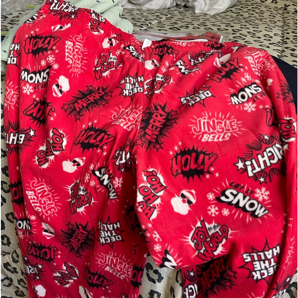 New Women’s plus size holiday pajama bottoms